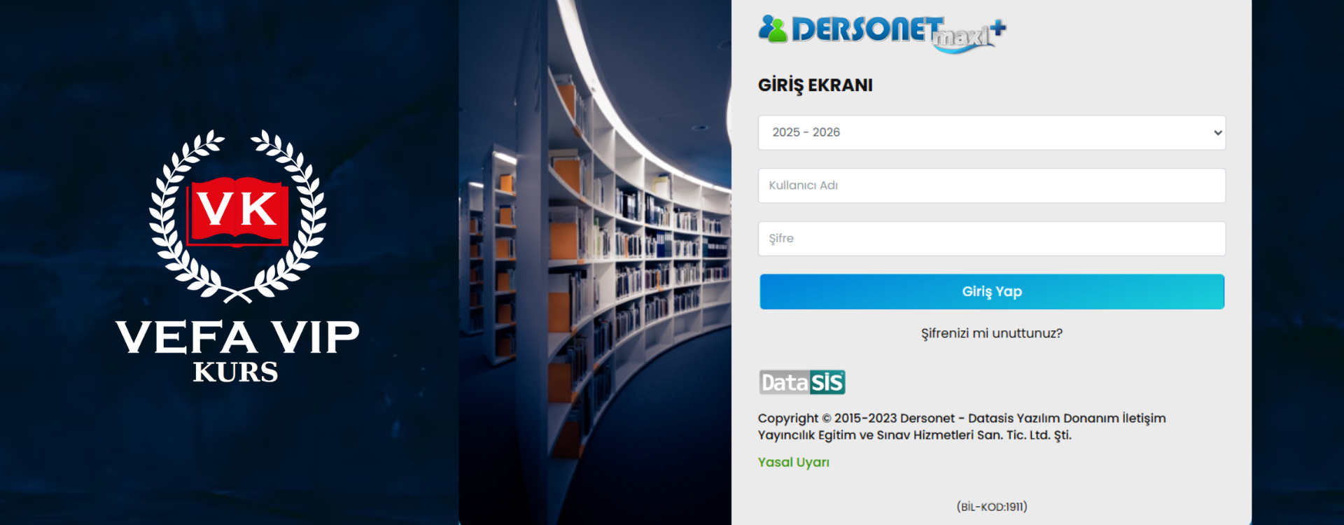 2025 | VBS-DERSONET | Büyük